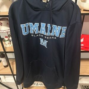 Colosseum Navy Blue UMaine Hoodie Men’s